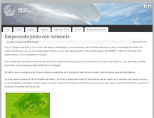 Tablet Screenshot of meteoillesbalears.com